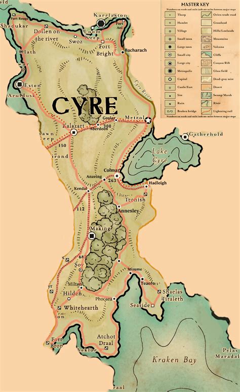 cyre|Map of Cyre before Day of Mourning : r/Eberron